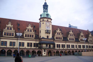Leipziger Rathaus (Frontansicht)