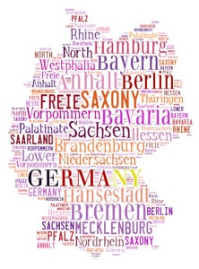 Germany Word Cloud